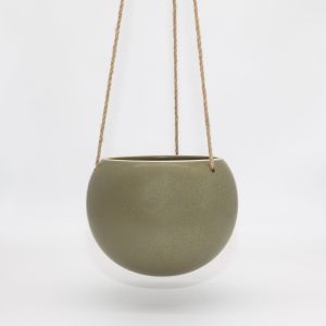 Large Orbit Hanging Planter Jade