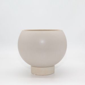 Large Orbit Planter Oatmeal