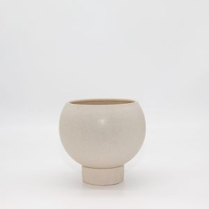 Small Orbit Planter Oatmeal