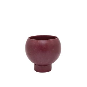 Small Orbit Planter Ruby