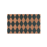 Doormat Harlequin Green
