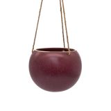 Large Orbit Hanging Planter Ruby