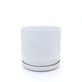 Portland Pot - White Stone Large Set of 3
