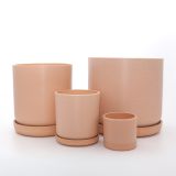 Portland Pot - Muted Coral - Set of 4