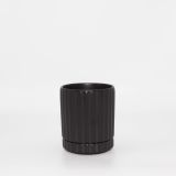 Small Athens Planter Black