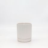 Small Athens Planter White