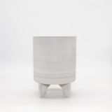 Florence Pot - White Stone