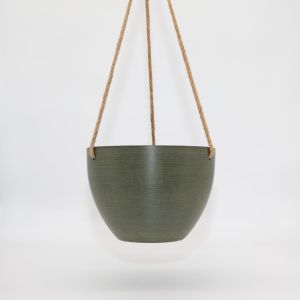 Small Columbia Hanging Pot - Olive