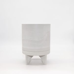 Florence Pot - White Stone